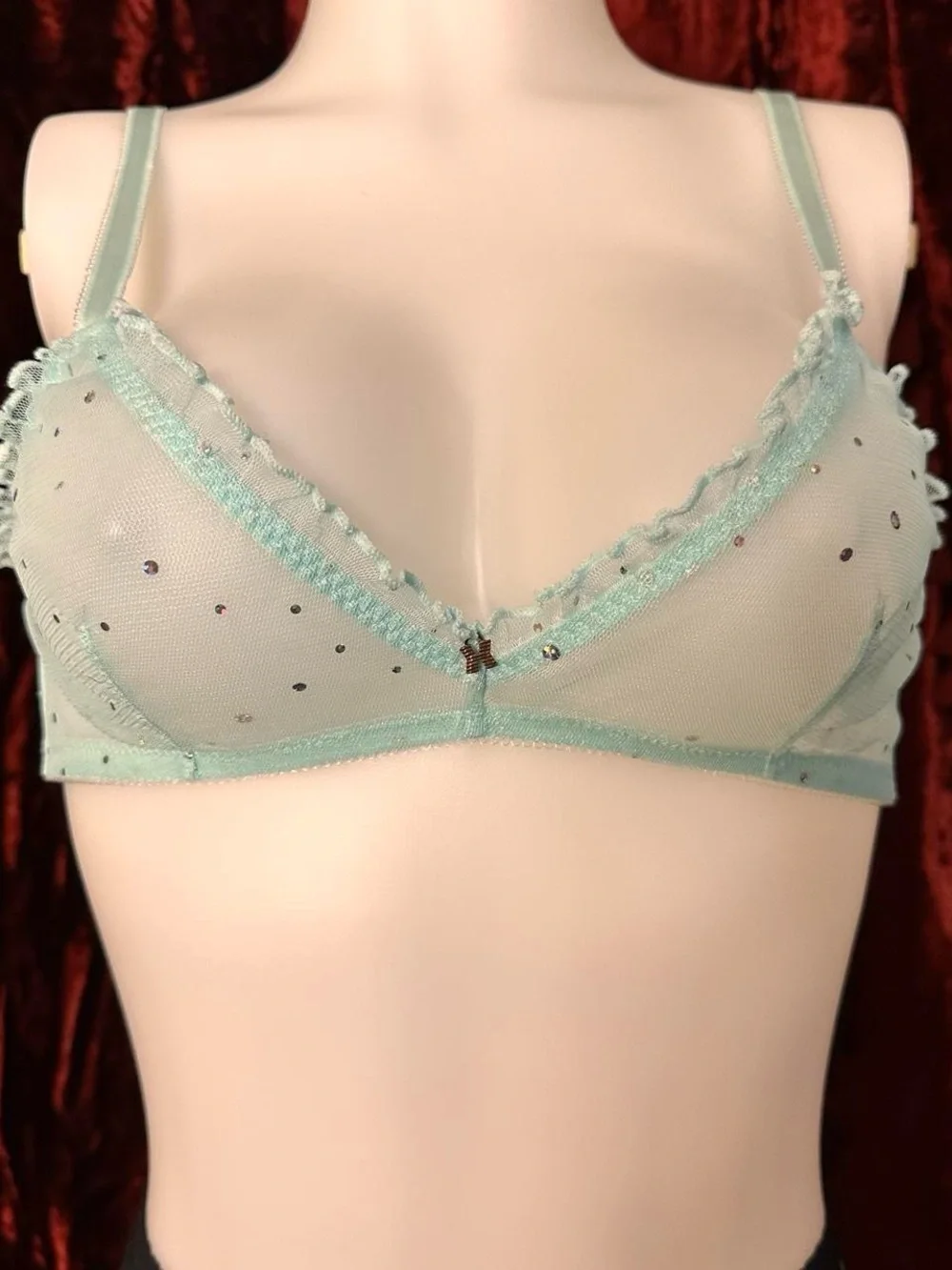 Savage X Fenty Sparkle Puff Bralette
